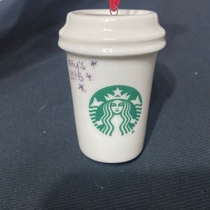 Starbucks Ornament Ceramic
